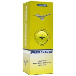 Mizuno RB 566 Yellow Golf Balls -Elite Golf Shop 2023 mizuno rb 566 yellow golf balls sleeve itempicture