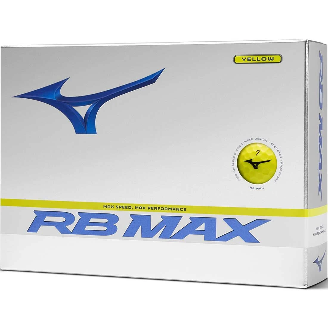 Mizuno RB Max Yellow Golf Balls 3 Mizuno RB Max Yellow Golf Balls