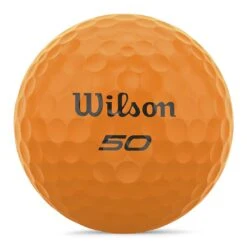 Wilson Staff Wilson 50 Elite Orange Golf Balls -Elite Golf Shop 2023 wilson 50 elite orange golf balls ball itempicture