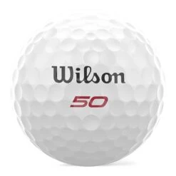 Wilson Staff Wilson 50 Elite White Personalized Golf Balls -Elite Golf Shop 2023 wilson 50 elite white golf balls ball itempicture