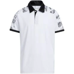 Adidas 2022 Boys Print Colorblock Polo -Elite Golf Shop adidas 2022 boys print colorblock polo white itempicture