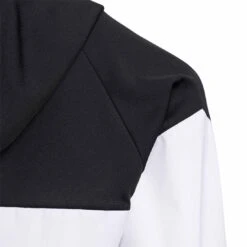 Adidas 2022 Girls Anorak Jacket -Elite Golf Shop adidas 2022 girls anorak jacket black white detail itempicture