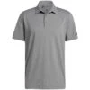 Adidas Ultimate365 Heather Polo -Elite Golf Shop adidas 2022 ultimate365 heather polo grey three itempicture
