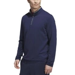 Adidas Lightweight COLD.RDY 1/4 Zip Pullover 11 Adidas Lightweight COLD.RDY 1/4 Zip Pullover -Elite Golf Shop adidas 2023 cold rdy quarter zip pullover collegiate navy itempicture