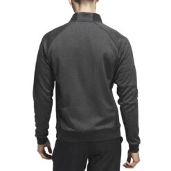 Adidas Color Block DWR 1/4 Zip Pullover -Elite Golf Shop adidas 2023 color block dwr quarter zip pullover black back itempicture