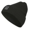 Adidas Double Cuff Novelty Beanie -Elite Golf Shop adidas 2023 double cuff novelty beanie black front itempicture