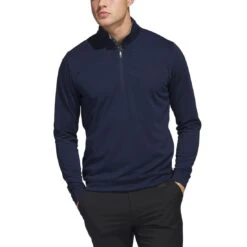 Adidas Elevated Quarter Zip Pullover 16 Adidas Elevated Quarter Zip Pullover -Elite Golf Shop adidas 2023 elevated quarter zip pullover collegiate navy itempicture