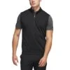 Adidas Elevated Quarter Zip Vest -Elite Golf Shop adidas 2023 elevated quarter zip vest black itempicture