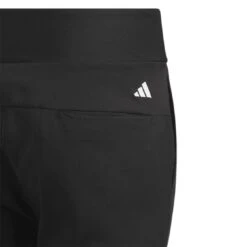 Adidas Girls Pull-On Pants -Elite Golf Shop adidas 2023 girls pull on pants black back detail itempicture