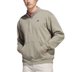 Adidas Go-To Quarter Zip Pullover 11 Adidas Go-To Quarter Zip Pullover -Elite Golf Shop adidas 2023 go to quarter zip pullover silver pebble itempicture