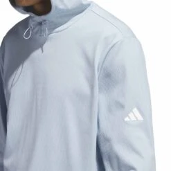 Adidas Lightweight Hoodie 15 Adidas Lightweight Hoodie -Elite Golf Shop adidas 2023 lightweight hoodie wonder blue detail1 itempicture