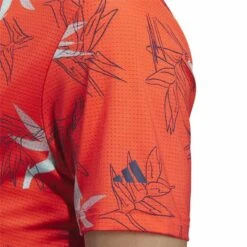 Adidas Oasis Mesh Polo 19 Adidas Oasis Mesh Polo -Elite Golf Shop adidas 2023 oasis mesh polo bright red detail2 itempicture