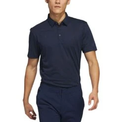 Adidas Textured Jacquard Polo 14 Adidas Textured Jacquard Polo -Elite Golf Shop adidas 2023 textured jacquard polo collegiate navy itempicture
