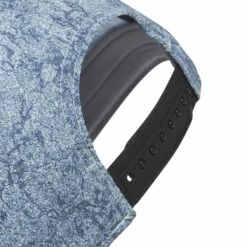 Adidas Tour Print Snapback Hat -Elite Golf Shop adidas 2023 tour print snapback hat semi flash aqua back detail itempicture