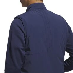 Adidas Ultimate365 Tour Frostguard Padded Jacket -Elite Golf Shop adidas 2023 ultimate365 tour frostguard padded jacket collegiate navy detail back itempicture
