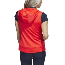 Adidas Women's COLD.RDY Vest 11 Adidas Women's COLD.RDY Vest -Elite Golf Shop adidas 2023 womens cold rdy vest bright red back itempicture