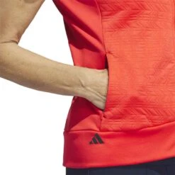 Adidas Women's COLD.RDY Vest 12 Adidas Women's COLD.RDY Vest -Elite Golf Shop adidas 2023 womens cold rdy vest bright red detail2 itempicture
