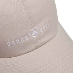 Adidas Women's Peace Love Golf Hat -Elite Golf Shop adidas 2023 womens peace love golf hat wonder taupe detail itempicture
