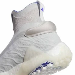 Adidas Codechaos Laceless Golf Shoes Grey Two/White/Lucid Blue 18 Adidas Codechaos Laceless Golf Shoes Grey Two/White/Lucid Blue -Elite Golf Shop adidas codechaos laceless golf shoes grey two cloud white lucid blue heel detail itempicture