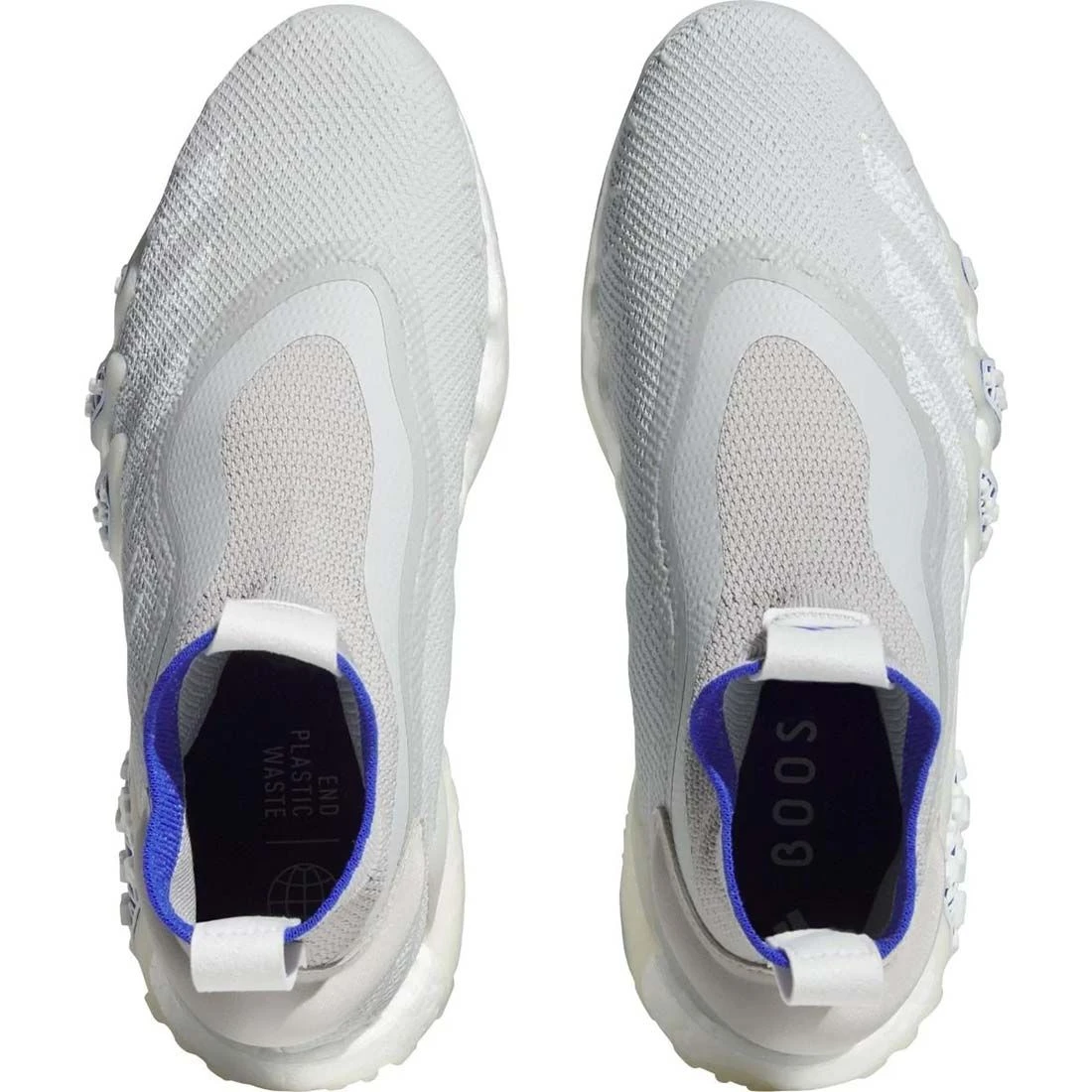 Adidas Codechaos Laceless Golf Shoes Grey Two/White/Lucid Blue 8 Adidas Codechaos Laceless Golf Shoes Grey Two/White/Lucid Blue - Image 6