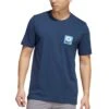Adidas Core T-Shirt 2 Adidas Core T-Shirt -Elite Golf Shop adidas core t shirt crew navy front itempicture