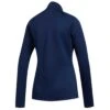 Adidas 2020 Women's Textured Layer Jacket -Elite Golf Shop adidas fw20 womens textured jacket collegiate navy back itempicture