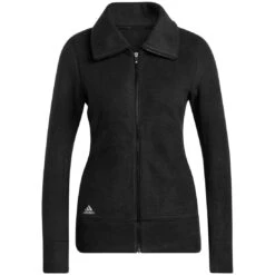 Adidas Women's Polar Fleece Jacket 11 Adidas Women's Polar Fleece Jacket -Elite Golf Shop adidas fw22 womens polar fleece jacket black hero itempicture