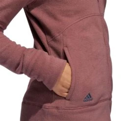 Adidas Women's Polar Fleece Jacket 14 Adidas Women's Polar Fleece Jacket -Elite Golf Shop adidas fw22 womens polar fleece jacket quiet crimson pocket detail itempicture