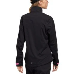 Adidas Women's RAIN.RDY Jacket 9 Adidas Women's RAIN.RDY Jacket -Elite Golf Shop adidas fw22 womens rain rdy jacket black back itempicture