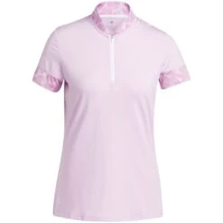 Adidas FW22 Women's Ultimate365 Printed Polo -Elite Golf Shop adidas fw22 womens ultimate365 printed polo bliss lilac itempicture