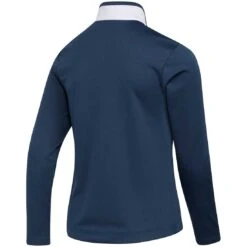Adidas Girls Colorblock Pullover 5 Adidas Girls Colorblock Pullover -Elite Golf Shop adidas girls colorblock pullover crew navy back itempicture