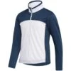 Adidas Girls Colorblock Pullover -Elite Golf Shop adidas girls colorblock pullover crew navy front itempicture