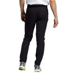 Adidas Go-To 5 Pocket Pants -Elite Golf Shop adidas go to 5 pocket pants black back itempicture