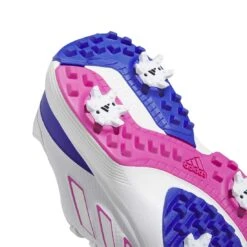 Adidas Juniors ZG23 Golf Shoes White/Lucid Fuchsia -Elite Golf Shop adidas juniors zg23 golf shoes white lucid fuchsia sole detail itempicture
