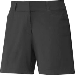 Adidas Women's 5 Inch Solid Shorts -Elite Golf Shop adidas ss21 womens 5 inch solid shorts black front