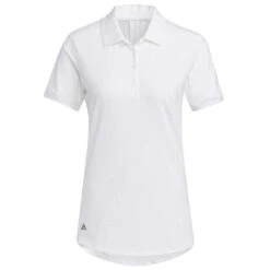 Adidas 2021 Women's Ultimate365 Solid Polo -Elite Golf Shop adidas ss21 womens ultimate365 solid polo white