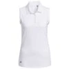 Adidas Women's Ultimate365 Solid Sleeveless Polo -Elite Golf Shop adidas ss21 womens ultimate365 solid sleeveless polo white