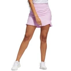 Adidas Women's 16 Inch Frill Skort -Elite Golf Shop adidas ss22 womens 16 inch frill skort bliss lilac itempicture