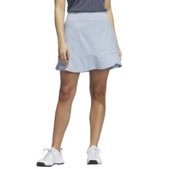 Adidas Women's 16 Inch Frill Skort -Elite Golf Shop adidas ss22 womens 16 inch frill skort wonder blue itempicture