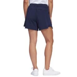 Adidas Women's Go-To 4 Inch Shorts -Elite Golf Shop adidas ss23 womens go to 4 inch shorts collegiate navy back itempicture