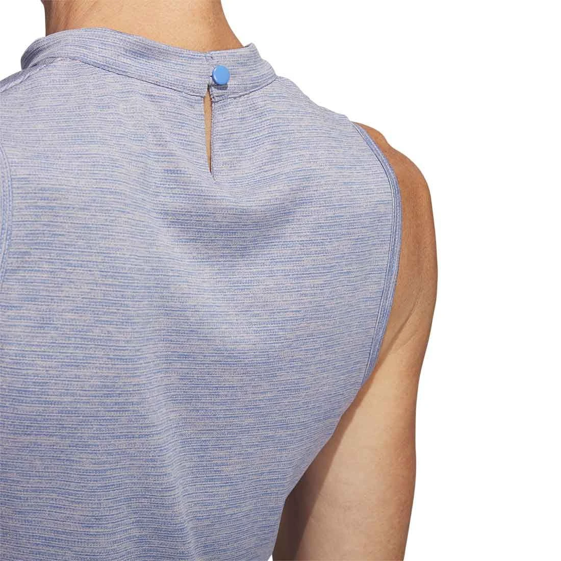 Adidas Women's Heathered Essentials Mock Sleeveless 9 Adidas Women's Heathered Essentials Mock Sleeveless - Image 7