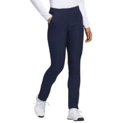 Adidas Women's Ultimate365 Full Length Pants 10 Adidas Women's Ultimate365 Full Length Pants -Elite Golf Shop adidas ss23 womens ultimate365 full length pants collegiate navy side itempicture