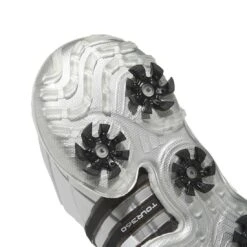 Adidas Tour360 22 Boost Golf Shoes White/Black/Silver -Elite Golf Shop adidas tour360 boost 22 golf shoes white black silver detail2 itempicture