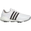 Adidas Tour360 22 Boost Golf Shoes White/Black/Silver 1 Adidas Tour360 22 Boost Golf Shoes White/Black/Silver -Elite Golf Shop adidas tour360 boost 22 golf shoes white black silver profile itempicture