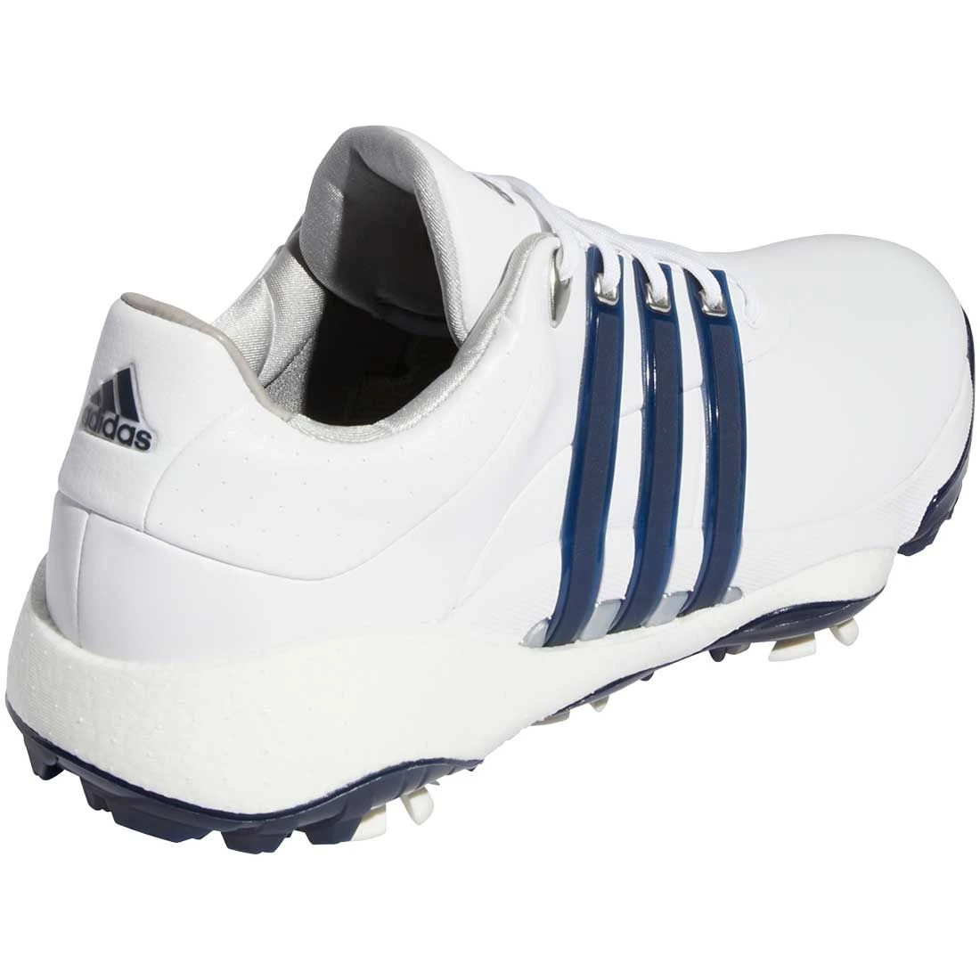 Adidas Tour360 Infinity Golf Shoes White/Silver/Team Navy 6 Adidas Tour360 Infinity Golf Shoes White/Silver/Team Navy - Image 4
