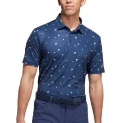 Adidas 2022 Ultimate365 Allover Print Polo 8 Adidas 2022 Ultimate365 Allover Print Polo -Elite Golf Shop adidas ultimate365 allover print polo crew navy itempicture