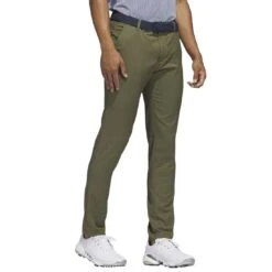 Adidas Ultimate365 Primegreen Tapered Pants -Elite Golf Shop adidas ultimate365 primegreen tapered pants olive strata walking itempicture