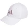 Adidas 2022 Women's Criscross Hat -Elite Golf Shop adidas womens criscross hat white quiet crimson itempicture