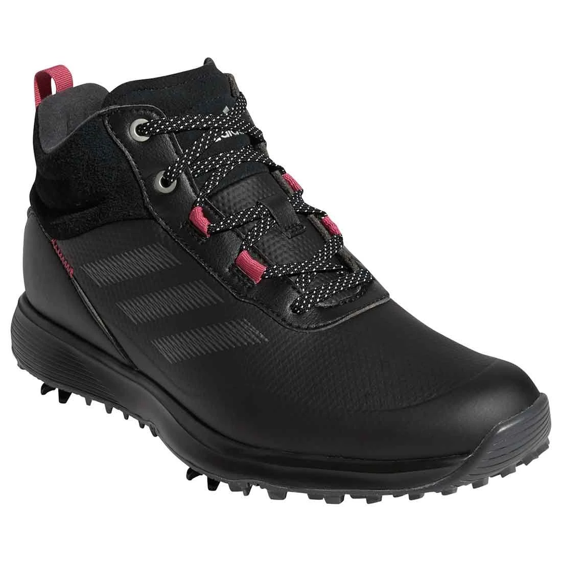 Adidas Women's S2G Mid-Cut Golf Shoes Black 6 Adidas Women's S2G Mid-Cut Golf Shoes Black - Image 4