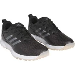 Adidas Women's S2G SL 23 Golf Shoes Black/Grey Five/Wonder Taupe 11 Adidas Women's S2G SL 23 Golf Shoes Black/Grey Five/Wonder Taupe -Elite Golf Shop adidas womens s2g sl 23 golf shoes black grey five wonder taupe front itempicture